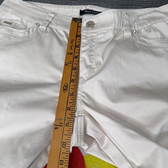 White House Black Market Womens Size 6R Beige Slim Ankle Denim Jeans - Picture 6 of 11